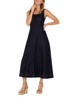 Liverpool Los Angeles - Smocked Back Midi Dress