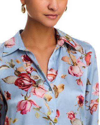 Tyler Long Sleeve Silk Blouse