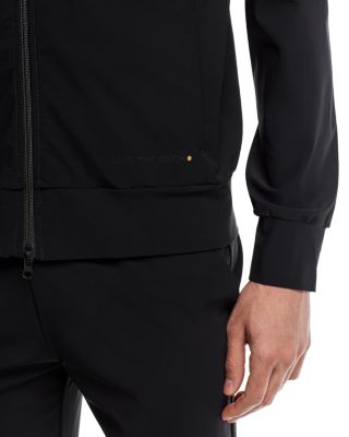 Hooded Zip Front Jacket