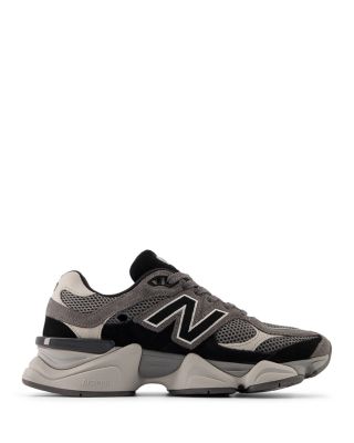 Men's 9060 Low Top Sneakers in Black/Gray