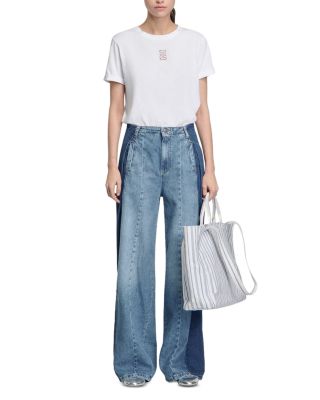 Embroidered Cotton Tee