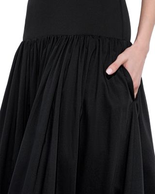 Oriana Strapless Drop Waist Dress