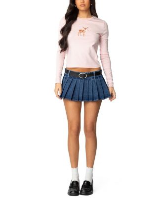 Bambi Bow Long Sleeve Tee