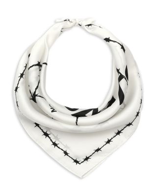 ALLSAINTS - Barb Heart Silk Bandana