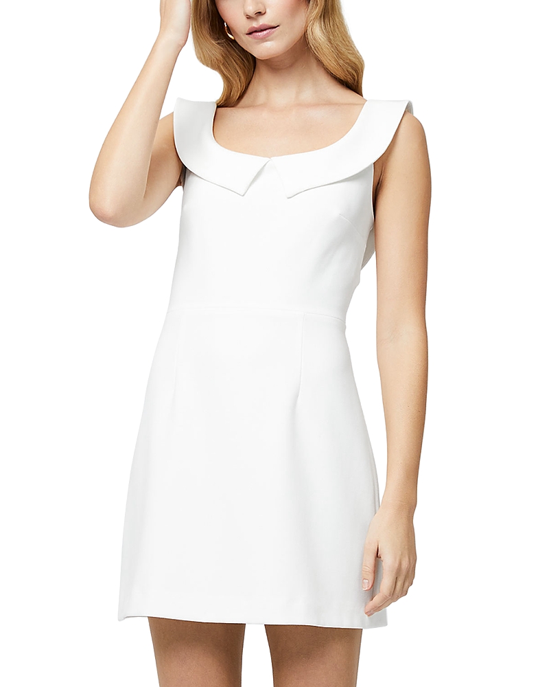 French Connection The Whisper Collar Mini Dress