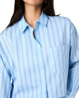 Lorenzo Stripe Cropped Shirt