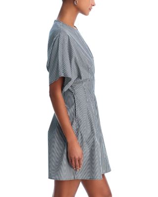 Maddie Stripe Poplin Mini Dress