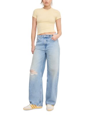 Good Standard High Rise Baggy Jeans in Indigo886