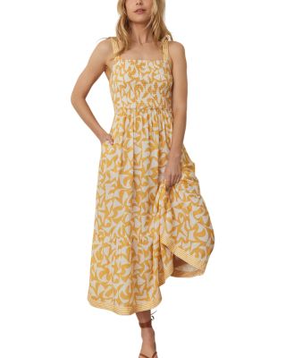 Selene Smocked Maxi Dress
