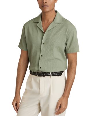 REISS - Textured Camp Shirt