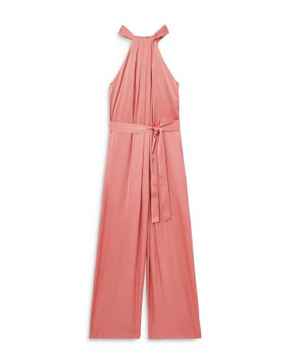 【海外限定】REISSジャンプスーツ☆Rosin Satin Wide Leg Draped REISS Rosin Draped Occasion Jumpsuit | Bloomingdale's