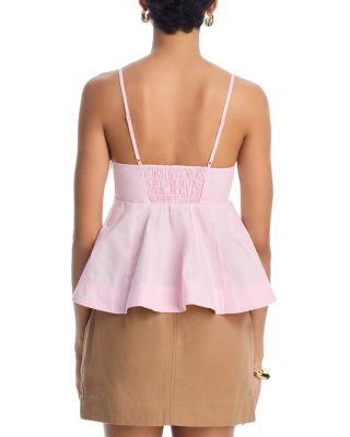 Delta Peplum Top