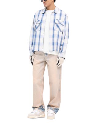 Oversized Fit Season Flannel Plaid Shirt