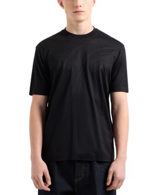 Lyocell Blend Embroidered Motif Tee