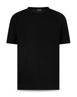 Virgin Wool Short Sleeve Sweater