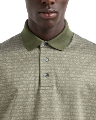 Cotton Allover Jacquard Polo