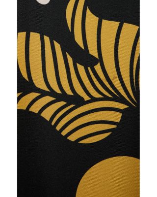 Silk Long Sleeve Swing Dress