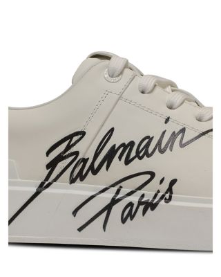B Court Balmain Paris Low Top Sneakers