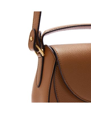 Siena Small Leather Saddle Bag