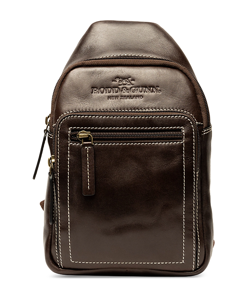 Rodd & Gunn Picton Mini Satchel In Chocolate