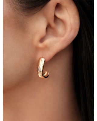 Marquise Crystal Hoop Earrings