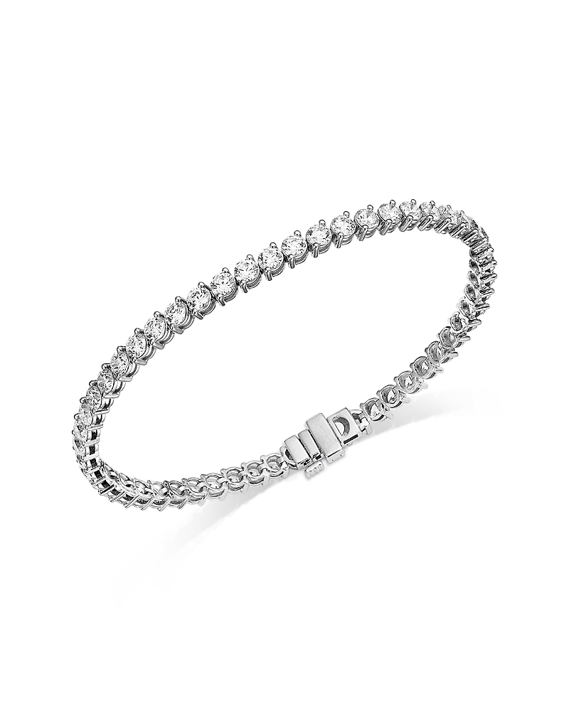 Bloomingdale's Fine Collection Certified Diamond Tennis Bracelet In 14k White Gold, 6.0 Ct. T. W. In White