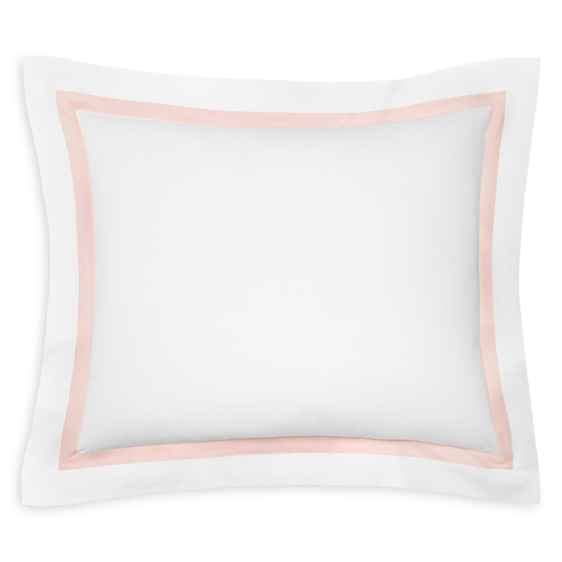 Sferra Estate Sham, Euro In White/petal