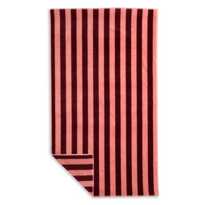 Hudson Park Harbor Beach Striped Towel - Exclusive