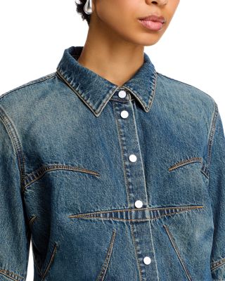 Slim Denim Shirt