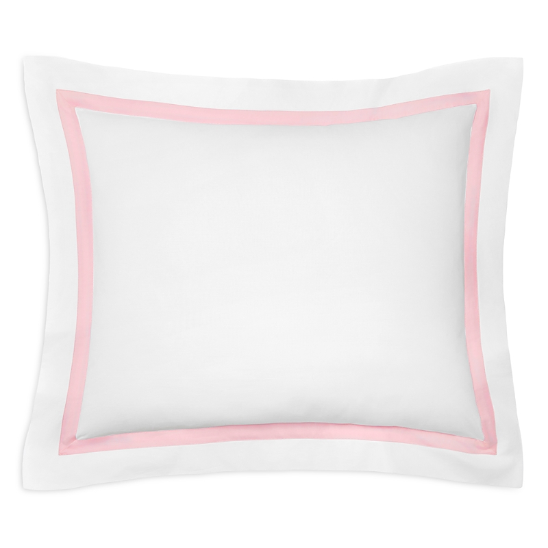 Sferra Estate Sham, King In White/carnation