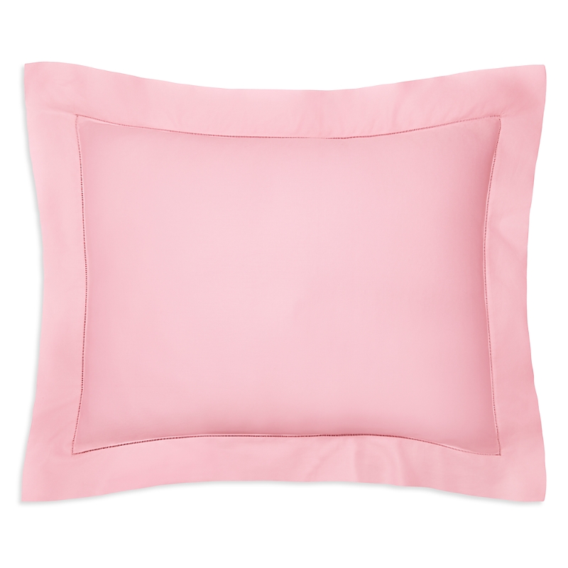 Sferra Fiona Cotton Sateen Continental Sham In Carnation