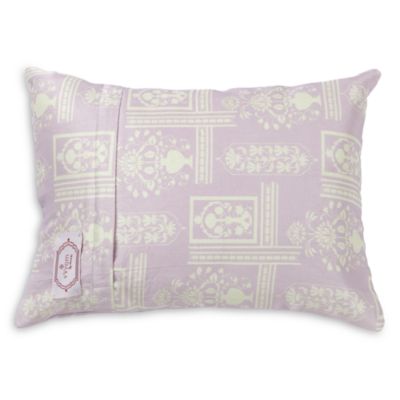 Amethyst Embroidered Accent Cushion, 13&amp;quot; x 20&amp;quot;