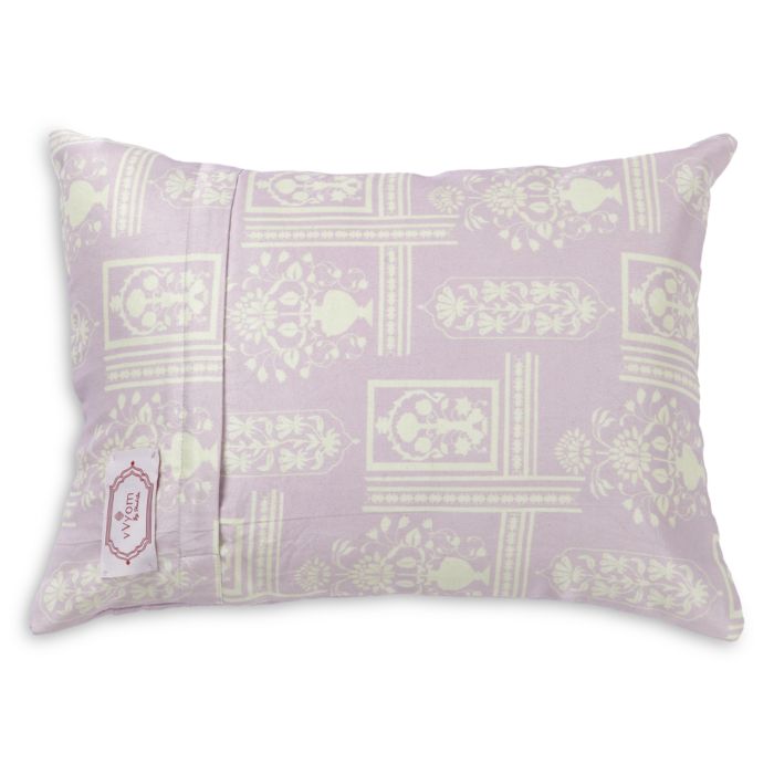 Amethyst Embroidered Accent Cushion, 13" x 20"