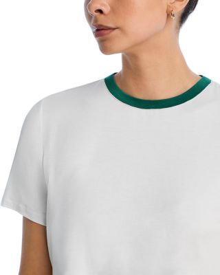 Djuna Crop Ringer Tee