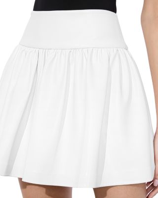 Ella Faux Leather Mini Skirt