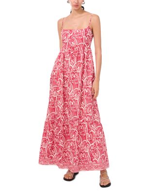  Sleeveless Sweep Maxi Dress