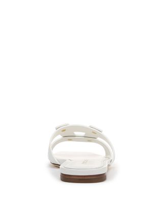 Women's Via Leather Slide Sandals