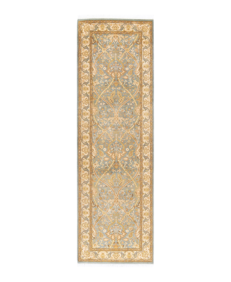 Bloomingdale's Mogul M1582 Runner Area Rug, 2'7 X 8'6 In Light/blue
