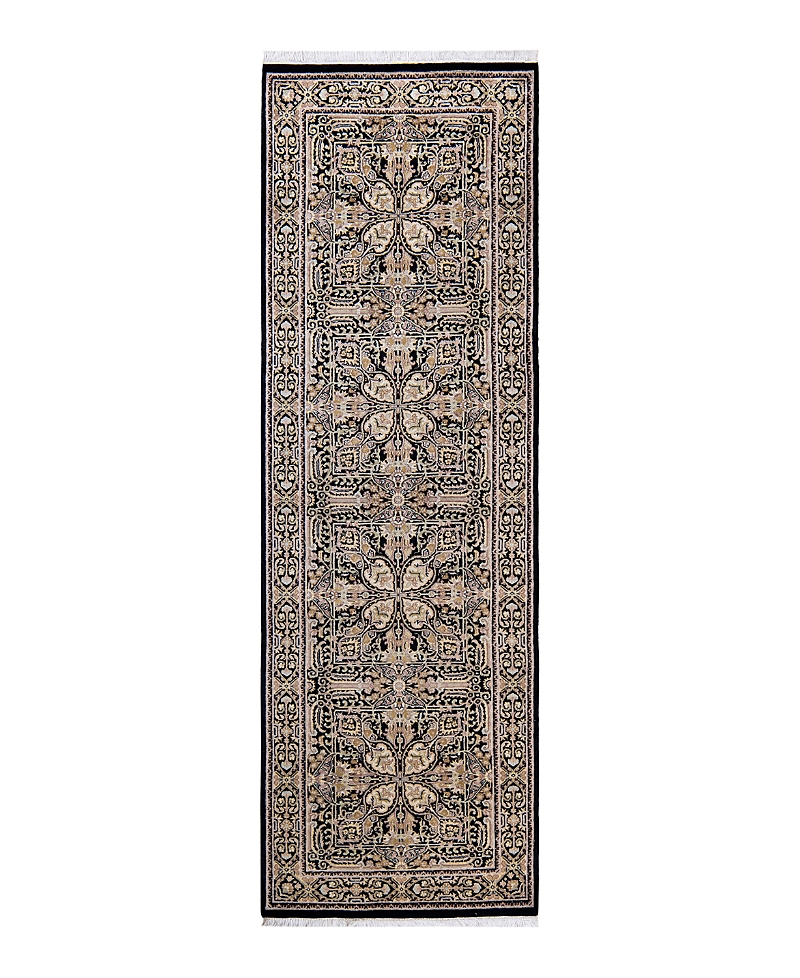 Bloomingdale's Mogul M1306 Runner Area Rug, 2'7 X 8'4 In Black