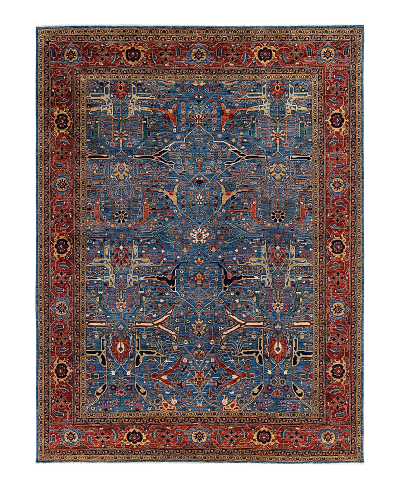 Bloomingdale's Serapi M1945 Area Rug, 9' X 11'11 In Light/blue