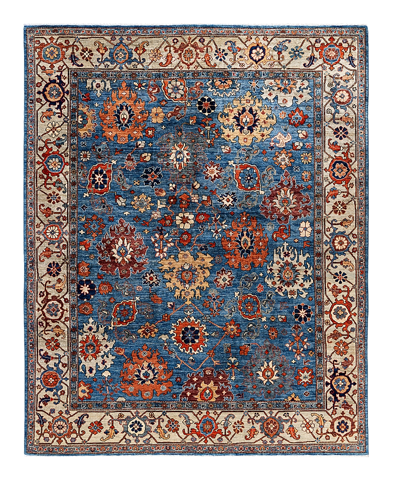 Bloomingdale's Serapi M1945 Area Rug, 7'11 X 9'10 In Light/blue