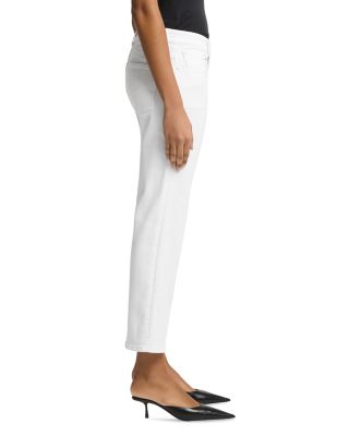 Calie Mid Rise Straight Ankle Jeans in Soleil