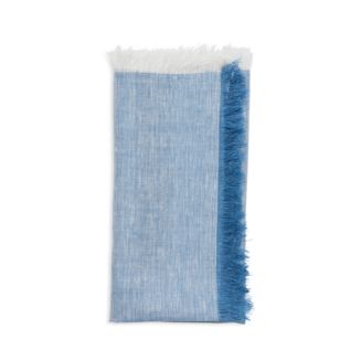 Kim Seybert Chambray Fringe Napkin | Bloomingdale's Dining & Entertaining