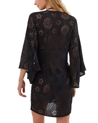Perola Eyelet Swim Cover-Up