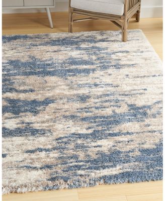 Nourison Home Dreamy Shag DRS10 Area Rug, 5'3" x 7'3"