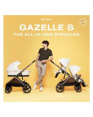 Gazelle S Stroller – Silver Frame