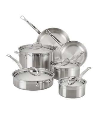 Hestan - ProBond™ Forged Stainless Steel 10-Piece Cookware Set