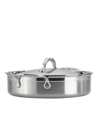ProBond™ 3.5 Quart Forged Stainless Steel Sauteuse with Lid
