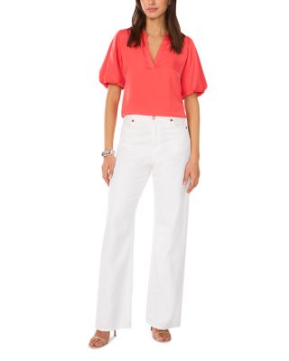 Quarter Puff Sleeve Top