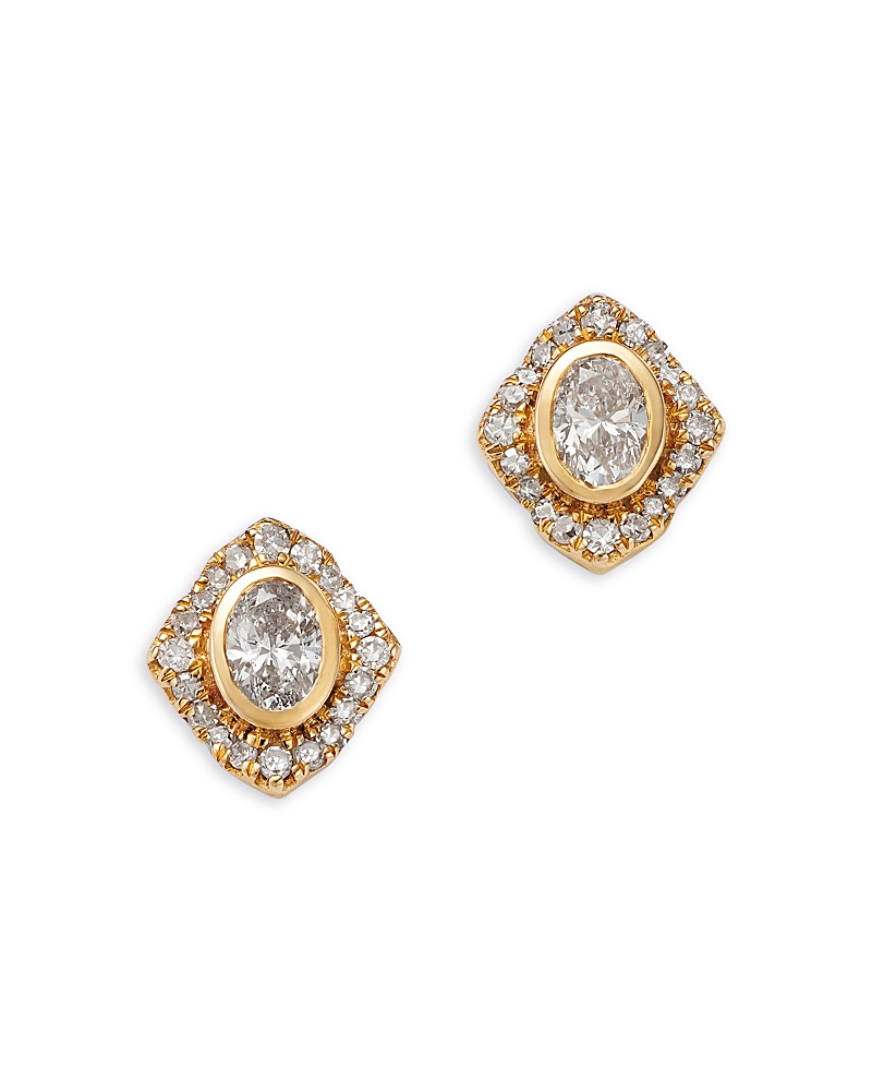 Bloomingdale's Fine Collection Diamond Stud Earrings In 14k Yellow Gold, 0.4 Ct. T. W.